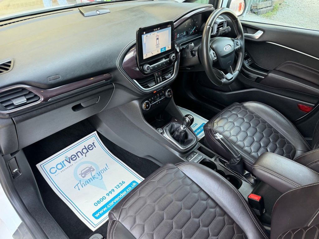 USED 2018 68 FORD FIESTA 1.0T EcoBoost GPF Vignale Hatchback 5dr Petrol Manual Euro 6 (s/s) (140 ps) P.Roof|Camera|Cruise|H.Seats|R.F Sensors|Apple CarPlay/Android Auto|