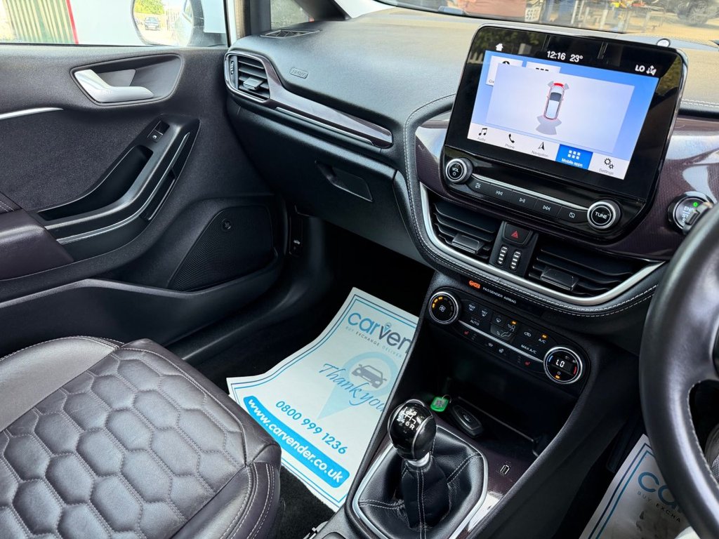 USED 2018 68 FORD FIESTA 1.0T EcoBoost GPF Vignale Hatchback 5dr Petrol Manual Euro 6 (s/s) (140 ps) P.Roof|Camera|Cruise|H.Seats|R.F Sensors|Apple CarPlay/Android Auto|