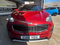 USED 2016 16 KIA SPORTAGE 1.6 T-GDi GT-Line SUV 5dr Petrol DCT AWD Euro 6 (174 bhp) 2 PRE OWNERS LEATHER SAT NAV