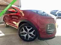 USED 2016 16 KIA SPORTAGE 1.6 T-GDi GT-Line SUV 5dr Petrol DCT AWD Euro 6 (174 bhp) 2 PRE OWNERS LEATHER SAT NAV
