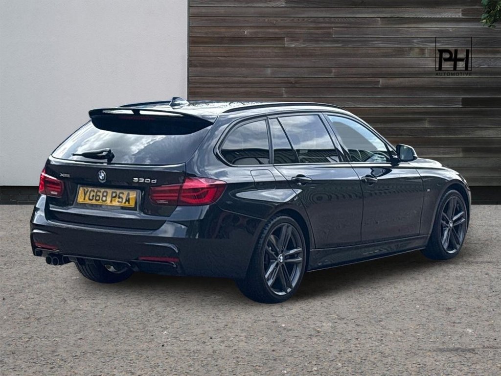 USED 2019 68 BMW 3 SERIES 3.0 330d M Sport Shadow Edition Touring 5dr Diesel Auto xDrive Euro 6 (s/s) (258 ps) HEATED SEATS/WHEEL|MEDIA PACK