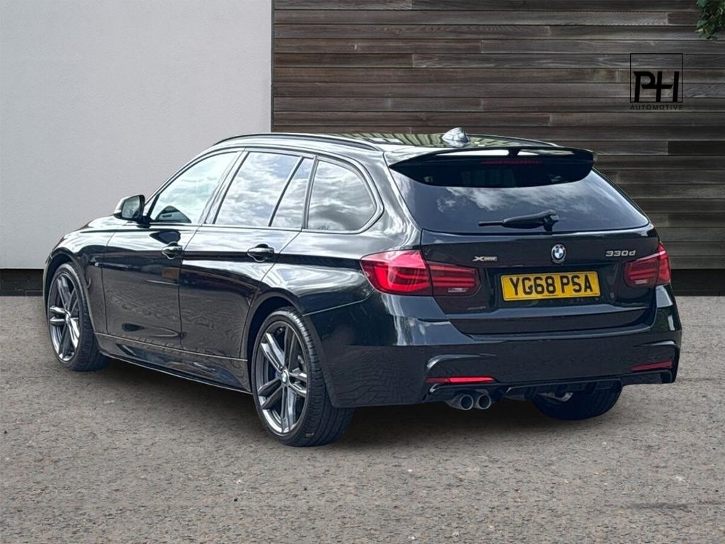 USED 2019 68 BMW 3 SERIES 3.0 330d M Sport Shadow Edition Touring 5dr Diesel Auto xDrive Euro 6 (s/s) (258 ps) HEATED SEATS/WHEEL|MEDIA PACK