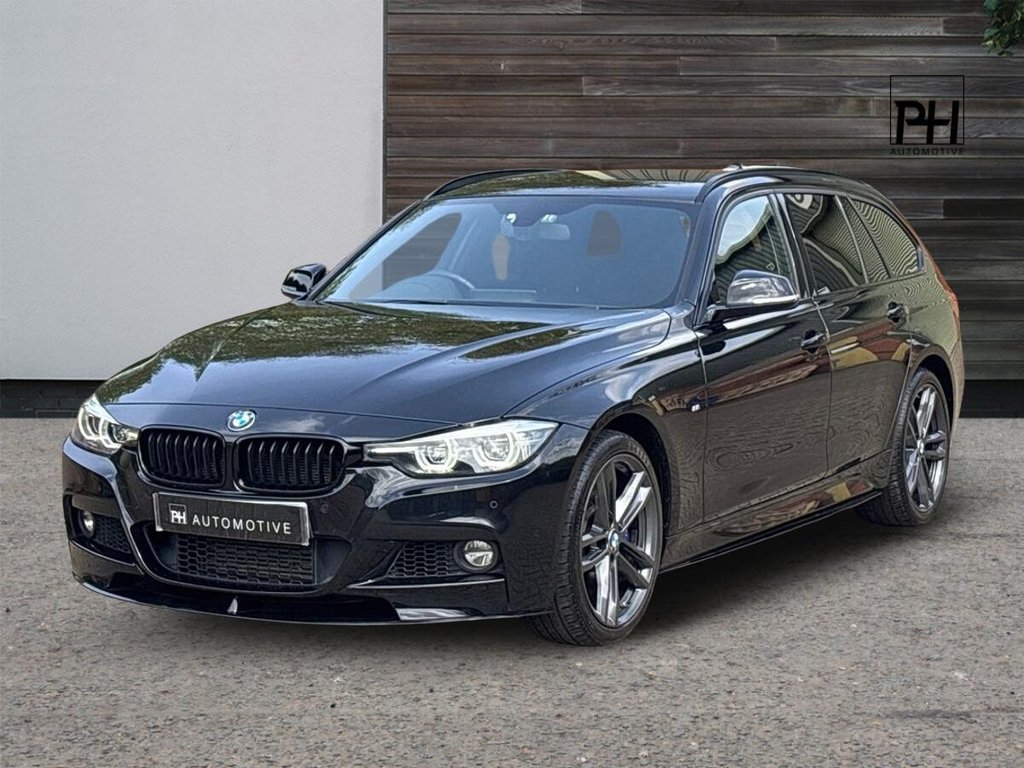 USED 2019 68 BMW 3 SERIES 3.0 330d M Sport Shadow Edition Touring 5dr Diesel Auto xDrive Euro 6 (s/s) (258 ps) HEATED SEATS/WHEEL|MEDIA PACK