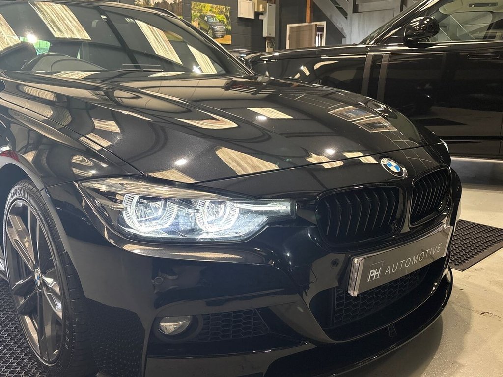 USED 2019 68 BMW 3 SERIES 3.0 330d M Sport Shadow Edition Touring 5dr Diesel Auto xDrive Euro 6 (s/s) (258 ps) HEATED SEATS/WHEEL|MEDIA PACK