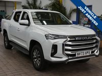 USED 2023 73 MAXUS T90EV 88.5kWh Elite Pickup Double Cab 4dr Electric Auto RWD (177 ps) LEATHER CAMERA CARPLAY AIR CON LOW MILES 2 OWNERS WARRANTY