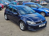 USED 2016 16 VOLKSWAGEN GOLF 1.4 TSI BlueMotion Tech Match Edition Hatchback 5dr Petrol DSG Euro 6 (s/s) (125 ps) FSH + SAT NAV + CRUISE + LOW TAX
