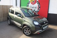 USED 2017 67 FIAT PANDA 1.2 City Cross Hatchback 5dr Petrol Manual Euro 6 (69 bhp) CITY CROSS STYLE PACK---TUSCANY GREEN