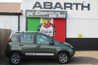 USED 2017 67 FIAT PANDA 1.2 City Cross Hatchback 5dr Petrol Manual Euro 6 (69 bhp) CITY CROSS STYLE PACK---TUSCANY GREEN