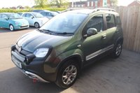 USED 2017 67 FIAT PANDA 1.2 City Cross Hatchback 5dr Petrol Manual Euro 6 (69 bhp) CITY CROSS STYLE PACK---TUSCANY GREEN
