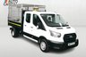 USED 2022 72 FORD TRANSIT 2.0 350 EcoBlue Leader RWD 130 BHP DOC 7 Seats Tipper L3 Euro 6 ULEZ Compliant  7 Seats, Crew Tipper | Rear Tow Fitted