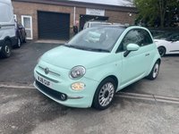 USED 2016 16 FIAT 500 0.9 TwinAir Lounge Hatchback 3dr Petrol Manual Euro 6 (s/s) (85 bhp) ONLY 2 FORMER KEEPER+&pound;20 TAX