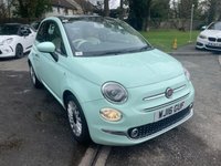 USED 2016 16 FIAT 500 0.9 TwinAir Lounge Hatchback 3dr Petrol Manual Euro 6 (s/s) (85 bhp) ONLY 2 FORMER KEEPER+&pound;20 TAX