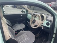 USED 2016 16 FIAT 500 0.9 TwinAir Lounge Hatchback 3dr Petrol Manual Euro 6 (s/s) (85 bhp) ONLY 2 FORMER KEEPER+&pound;20 TAX