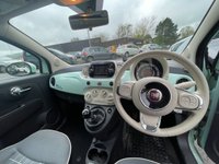 USED 2016 16 FIAT 500 0.9 TwinAir Lounge Hatchback 3dr Petrol Manual Euro 6 (s/s) (85 bhp) ONLY 2 FORMER KEEPER+&pound;20 TAX