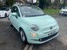 USED 2016 16 FIAT 500 0.9 TwinAir Lounge Hatchback 3dr Petrol Manual Euro 6 (s/s) (85 bhp) ONLY 2 FORMER KEEPER+&pound;20 TAX