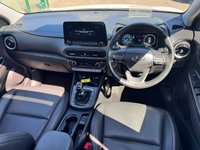USED 2022 71 HYUNDAI KONA 1.0 T-GDi MHEV Ultimate SUV 5dr Petrol Hybrid Manual Euro 6 (s/s) (120 ps) CARPLAY  + HEATED/COOLING LEATHER SEATS + NAV + CAMERA