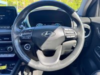 USED 2022 71 HYUNDAI KONA 1.0 T-GDi MHEV Ultimate SUV 5dr Petrol Hybrid Manual Euro 6 (s/s) (120 ps) CARPLAY  + HEATED/COOLING LEATHER SEATS + NAV + CAMERA