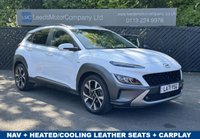USED 2022 71 HYUNDAI KONA 1.0 T-GDi MHEV Ultimate SUV 5dr Petrol Hybrid Manual Euro 6 (s/s) (120 ps) CARPLAY  + HEATED/COOLING LEATHER SEATS + NAV + CAMERA