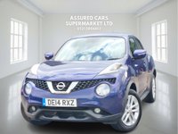 USED 2014 14 NISSAN JUKE 1.6 Acenta SUV 5dr Petrol XTRON Euro 5 (117 ps) Auto_LowMilage_Petrol_UlezFree