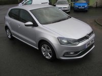 USED 2016 16 VOLKSWAGEN POLO 1.2 TSI BlueMotion Tech Match Hatchback 5dr Petrol Manual Euro 6 (s/s) (90 ps) - SOLD Air Con, Bluetooth, 62000 miles