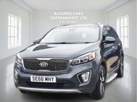 USED 2017 66 KIA SORENTO 2.2 CRDi KX-3 SUV 5dr Diesel Auto AWD Euro 6 (197 bhp) Auto_7 Seats_Sat Nav_4WD_2.0L_Ulez