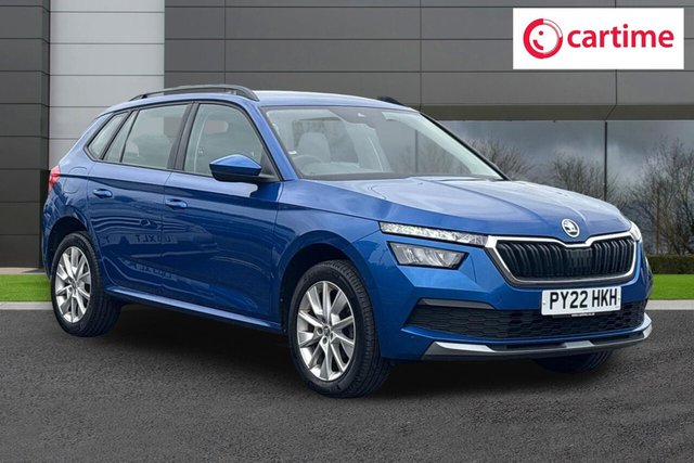 View our Skoda Kamiq 1.0 TSI SE SUV 5dr Petrol DSG Euro 6 (s/s) (110 ps) Rear Parking Sensors, Smartlink, Touchscreen, 2-Spoke Leather Steering Wheel, Electrically Adjustable Door Mirrors