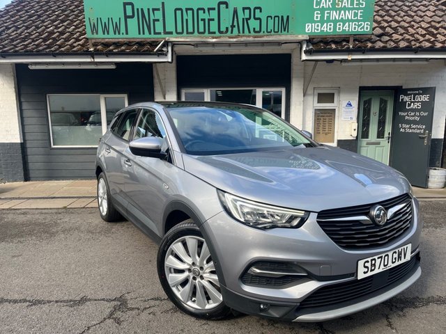 View our Vauxhall Grandland X 1.2 Turbo Elite Nav SUV 5dr Petrol Manual 6Spd Euro 6 (s/s) (130 ps)