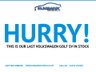 USED 2017 67 VOLKSWAGEN GOLF SV 1.4 TSI BlueMotion Tech SE MPV 5dr Petrol DSG Euro 6 (s/s) (125 ps) 1 OWNER FROM NEW - FULL VOLKSWAGEN/ INGRAM SERVICE HISTORY - ONLY 20000 MILES!