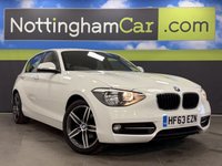 USED 2013 63 BMW 1 SERIES 2.0 118d Sport Hatchback 5dr Diesel Auto Euro 5 (s/s) (143 ps) ***3K+ FACTORY FITTED EXTRAS***