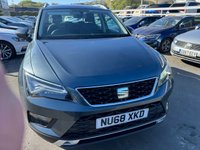 USED 2018 68 SEAT ATECA 1.6 Turbo Diesel (TDI), SE Technology, 5 Door SUV, Manual, Euro 6. FULL 12 MONTH MOT WITH EVERY CAR