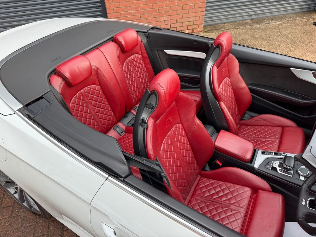 USED 2017 67 AUDI S5 3.0 TFSI V6 Cabriolet 2dr Petrol Tiptronic quattro Euro 6 (s/s) (354 ps) 