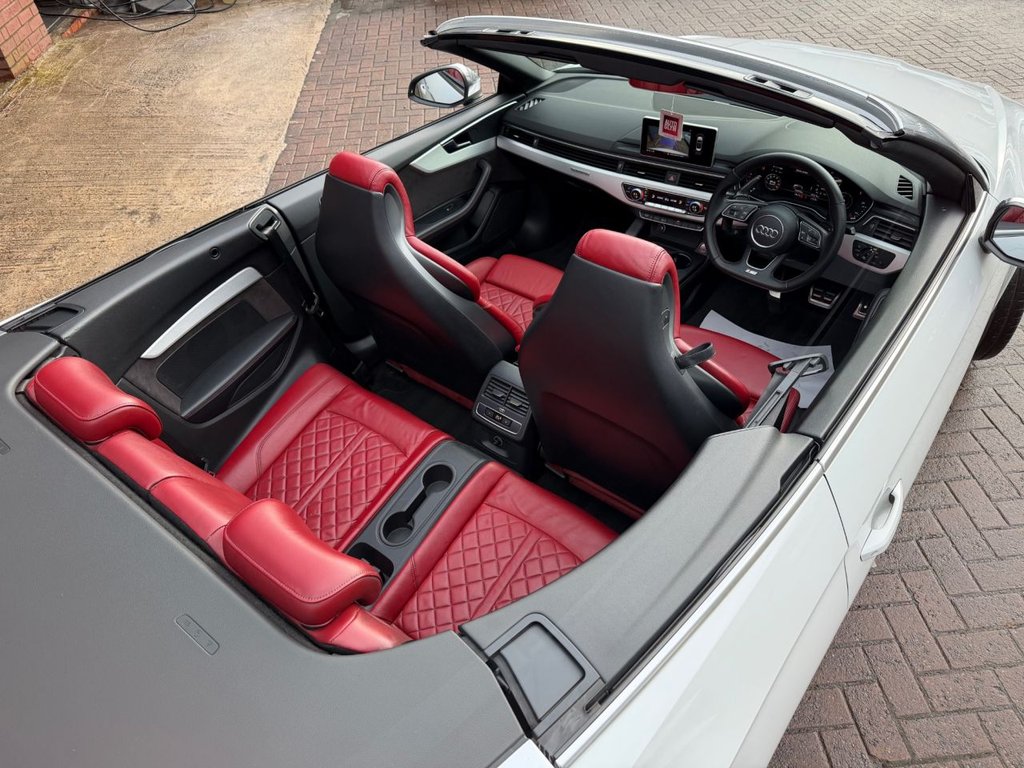 USED 2017 67 AUDI S5 3.0 TFSI V6 Cabriolet 2dr Petrol Tiptronic quattro Euro 6 (s/s) (354 ps) 