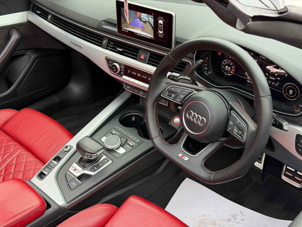 USED 2017 67 AUDI S5 3.0 TFSI V6 Cabriolet 2dr Petrol Tiptronic quattro Euro 6 (s/s) (354 ps) 