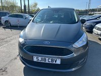USED 2018 18 FORD C-MAX 1.5 Turbo Diesel (TDCI), Zetec, 5 Door, MPV, Manual, Euro 6. FULL 12 MONTH MOT WITH EVERY CAR