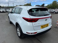 USED 2017 67 KIA SPORTAGE Sportage 1, 1.6 Petrol (GDI), 5 Door SUV, Manual, Euro 6. FULL 12 MONTH MOT WITH EVERY CAR