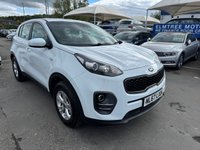 USED 2017 67 KIA SPORTAGE Sportage 1, 1.6 Petrol (GDI), 5 Door SUV, Manual, Euro 6. FULL 12 MONTH MOT WITH EVERY CAR