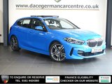 USED 2022 22 BMW 1 SERIES 2.0 118d M Sport (LCP) Hatchback 5dr Diesel Manual Euro 6 (s/s) (150 ps) HIGH SPECIFICATION NEW SHAPE BMW IN SUPER CONDITION THROUGHOUT - 1 OWNER FROM NEW, COMES WITH A FULL BMW MAIN DEALER SERVICE HISTORY + PANORAMIC SLIDING GLASS SUNROOF + VIRTUAL COCKPIT DIGITAL DASH DISPLAY + SATELLITE NAVIGATION + APPLE CARPLAY / APPS CONTROL + ENHANCED BLUETOOTH PHONE PREPARATION WITH USB AUDIO INTERFACE AND VOICE CONTROL + DAB DIGITAL RADIO + DUAL ZONE CLIMATE CONTROL + AIR CONDITIONING + AUTOMATIC LED HEADLIGHTS + FRONT AND REAR PARKING SENSORS + KEYLESS START + HILL HOLD STA
