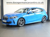 USED 2022 22 BMW 1 SERIES 2.0 118d M Sport (LCP) Hatchback 5dr Diesel Manual Euro 6 (s/s) (150 ps) HIGH SPECIFICATION NEW SHAPE BMW IN SUPER CONDITION THROUGHOUT - 1 OWNER FROM NEW, COMES WITH A FULL BMW MAIN DEALER SERVICE HISTORY + PANORAMIC SLIDING GLASS SUNROOF + VIRTUAL COCKPIT DIGITAL DASH DISPLAY + SATELLITE NAVIGATION + APPLE CARPLAY / APPS CONTROL + ENHANCED BLUETOOTH PHONE PREPARATION WITH USB AUDIO INTERFACE AND VOICE CONTROL + DAB DIGITAL RADIO + DUAL ZONE CLIMATE CONTROL + AIR CONDITIONING + AUTOMATIC LED HEADLIGHTS + FRONT AND REAR PARKING SENSORS + KEYLESS START + HILL HOLD STA
