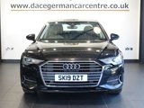 USED 2019 19 AUDI A6 SALOON 2.0 TDI 40 Sport Saloon 4dr Diesel S Tronic Euro 6 (s/s) (204 ps) WELL CARED FOR AUDI A6 - COMES WITH A FULL SERVICE HISTORY + TECHNOLOGY PACKAGE + VIRTUAL COCKPIT DIGITAL DASH DISPLAY + SATELLITE NAVIGATION + APPLE CARPLAY / ANDROID AUTO + REAR VIEW CAMERA + BLUETOOTH PHONE AND MEDIA CONNECTIVITY + IN CAR ENTERTAINMENT WITH TOUCH SCREEN MEDIA DISPLAY + APPS CONTROL / WIFI NETWORK + AUTOMATIC LED HEADLIGHTS + DAB DIGITAL RADIO + DUAL ZONE CLIMATE CONTROL AIR CONDITIONING WITH TOUCH SCREEN DISPLAY + ECO STOP/START SYSTEM + SELECTABLE DRIVING MODES + FRONT AND R