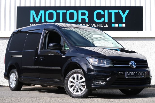 2019 P VOLKSWAGEN CADDY MAXI 2.0 TDI C20 Highline Panel Van 6dr Diesel Manual LWB Euro 6 (s/s) (102 ps) LWB / TWIN SLIDERS / DAB /