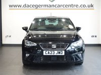 USED 2023 23 SEAT IBIZA 1.0 TSI FR Hatchback 5dr Petrol Manual Euro 6 (s/s) (110 ps) STYLISH, NEW SHAPE IBIZA WITH A FAULTLESS PEDIGREE - 1 OWNER FROM NEW AND COMES WITH A FULL SEAT MAIN DEALER SERVICE HISTORY + VIRTUAL COCKPIT DIGITAL DASH DISPLAY + SATELLITE NAVIGATION + APPLE CARPLAY / ANDROID AUTO + BLUETOOTH CONNECTIVITY INCLUDING MEDIA STREAMING + APPS CONTROL / MIRROR LINK + DAB DIGITAL RADIO + CRUISE CONTROL + AUTOMATIC LED HEADLIGHTS + IN CAR ENTERTAINMENT WITH TOUCH SCREEN MEDIA DISPLAY + CLIMATE CONTROL + AIR CONDITIONING + ECO STOP START SYSTEM + HILL HOLD START ASSI