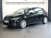 USED 2023 23 SEAT IBIZA 1.0 TSI FR Hatchback 5dr Petrol Manual Euro 6 (s/s) (110 ps) STYLISH, NEW SHAPE IBIZA WITH A FAULTLESS PEDIGREE - 1 OWNER FROM NEW AND COMES WITH A FULL SEAT MAIN DEALER SERVICE HISTORY + VIRTUAL COCKPIT DIGITAL DASH DISPLAY + SATELLITE NAVIGATION + APPLE CARPLAY / ANDROID AUTO + BLUETOOTH CONNECTIVITY INCLUDING MEDIA STREAMING + APPS CONTROL / MIRROR LINK + DAB DIGITAL RADIO + CRUISE CONTROL + AUTOMATIC LED HEADLIGHTS + IN CAR ENTERTAINMENT WITH TOUCH SCREEN MEDIA DISPLAY + CLIMATE CONTROL + AIR CONDITIONING + ECO STOP START SYSTEM + HILL HOLD START ASSI