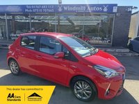 USED 2018 68 TOYOTA YARIS 1.5 VVT-h Icon Hatchback 5dr Petrol Hybrid E-CVT Euro 6 (s/s) (100 ps) 