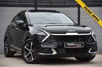USED 2023 23 KIA SPORTAGE 1.6 h T-GDi 4 SUV 5dr Petrol Hybrid Auto Euro 6 (s/s) (226 bhp) 1 Owner from New | Full Dealer Service History | VAT Qualifying | Panoramic Glass Roof | 2 Keys | Satellite Navigation | Park Assist | Leather/Alcantara Upholstry | Premium Paint | Privacy Glass | Climate Control | 12 Month MOT Included