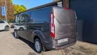 USED 2021 71 FORD TRANSIT CUSTOM 2.0 300 EcoBlue Limited Crew Van Double Cab 5dr Diesel Manual L2 H1 Euro 6 (s/s) (130 ps) *** 5 SEATS - AIR CON - CRUISE CONTROL - PARKING SENSORS ***