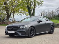 USED 2019 19 MERCEDES-BENZ E CLASS 2.0 E220d AMG Line Coupe 2dr Diesel G-Tronic+ Euro 6 (s/s) (194 ps) FSH|19"|MATTEBLACKWRAP|ULEZ
