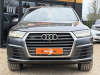 USED 2016 16 AUDI Q7 3.0 TDI V6 S line SUV 5dr Diesel Tiptronic quattro Euro 6 (s/s) (272 ps) AUDI Q7 3.0 TDI V6 S LINE + QUATTRO 4WD + HEADS UP DISPLAY + AUDI VIRTUAL COCKPIT + BOSE 3D SURROUND SOUND + REVERSE CAMERAS WITH PARKING SENSORS + DEPLOYABLE TOWBAR + 7 SEATS + HEATED ELECTRIC MEMORY SEATS + ELECTRIC TAILGATE + ISOFIX + 21" TURBINE ALLOYS + HILL DESCENT CONTROL + PARK ASSIST + ADAPTIVE CRUISE CONTROL + SATELLITE NAVIGATION + MANY MORE EXTRAS  12 MONTHS MOT + 6 MONTHS WARRANTY + PART EXCHANGE WELCOME +  NATIONWIDE DELIVERY AVAILABLE