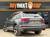 USED 2016 16 AUDI Q7 3.0 TDI V6 S line SUV 5dr Diesel Tiptronic quattro Euro 6 (s/s) (272 ps) AUDI Q7 3.0 TDI V6 S LINE + QUATTRO 4WD + HEADS UP DISPLAY + AUDI VIRTUAL COCKPIT + BOSE 3D SURROUND SOUND + REVERSE CAMERAS WITH PARKING SENSORS + DEPLOYABLE TOWBAR + 7 SEATS + HEATED ELECTRIC MEMORY SEATS + ELECTRIC TAILGATE + ISOFIX + 21" TURBINE ALLOYS + HILL DESCENT CONTROL + PARK ASSIST + ADAPTIVE CRUISE CONTROL + SATELLITE NAVIGATION + MANY MORE EXTRAS  12 MONTHS MOT + 6 MONTHS WARRANTY + PART EXCHANGE WELCOME +  NATIONWIDE DELIVERY AVAILABLE