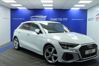 USED 2022 72 AUDI A3 1.5 TFSI 35 S line Sportback 5dr Petrol Manual Euro 6 (s/s) (150 ps) 