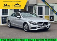 USED 2017 67 MERCEDES-BENZ C-CLASS 2.1 C220d Sport (Premium) Saloon 4dr Diesel G-Tronic+ Euro 6 (s/s) (170 ps) Full Service History  |  Only 2 Owners From Brand New  |  2 Keys
